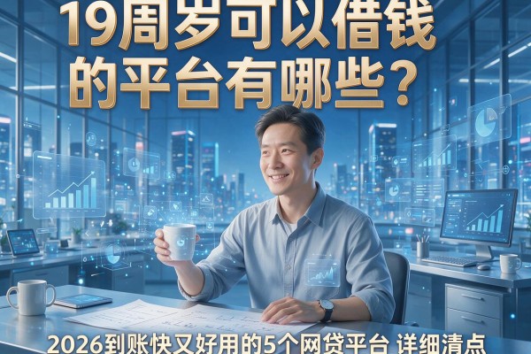 19周岁可以借钱的平台有哪些?2026到账快又好用的5个网贷平台详细清点!