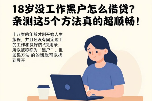 18岁没工作黑户怎么借贷？亲测这5个方法真的超顺畅！