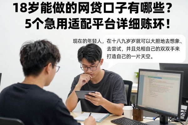 18岁能做的网贷口子有哪些？5个急用适配平台详细陈列！