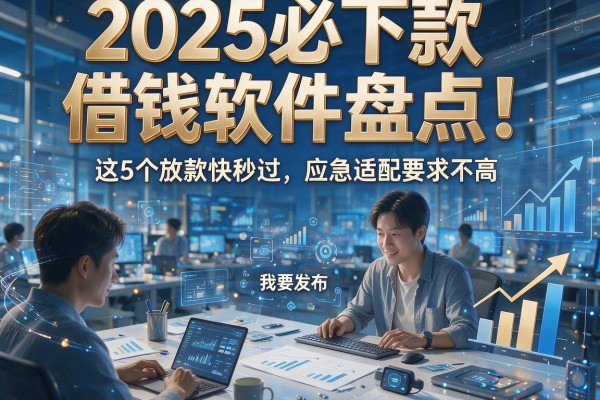 2025必下款借钱软件盘点!这5个放款快秒过,应急适配要求不高