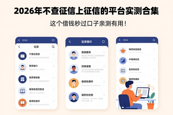 2026年不查征信不上征信的网贷平台实测合集,这5个借钱秒过口子亲测有用!