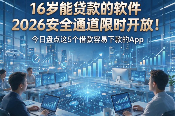 16岁能贷款的软件2026安全通道限时开放！今日盘点这5个借款容易下款的App