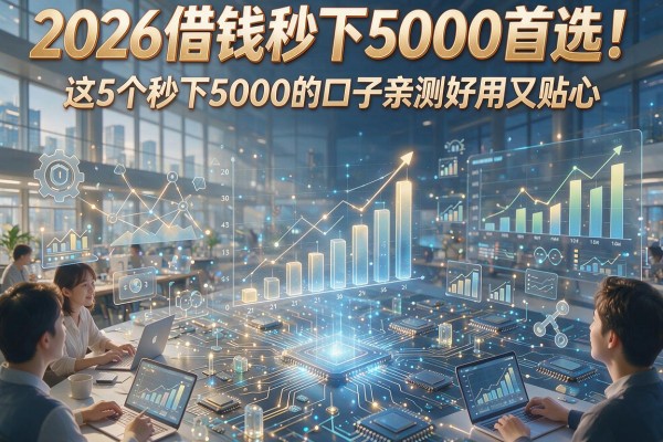 2026借钱秒下5000首选！这5个秒下5000的口子亲测好用又贴心