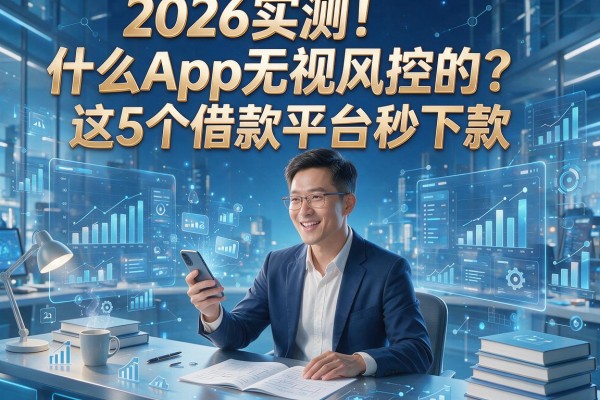 2026实测!什么App无视风控的?这5个借款平台秒下款!