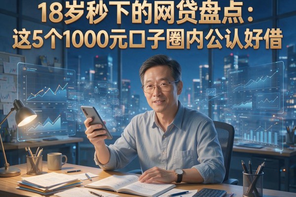 18岁秒下的网贷盘点:这5个1000元口子圈内公认好借