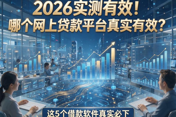 2026实测有效！哪个网上贷款平台真实有效？这5个借款软件真实必下