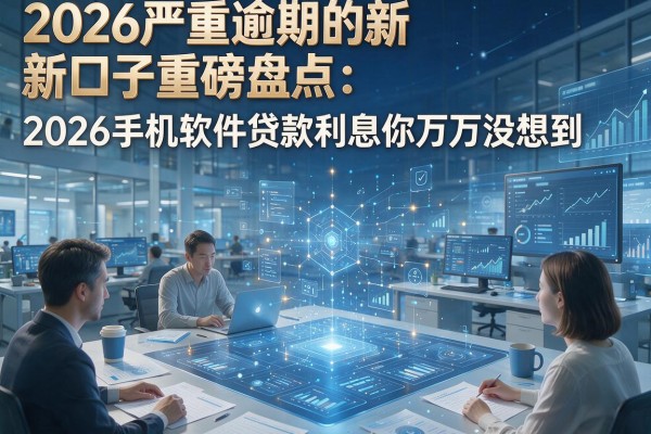2026严重逾期的新口子重磅盘点：2026手机软件贷款利息你万万没想到！