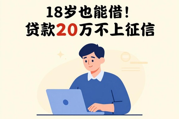 18岁也能借！贷款20万不上征信成2026圈内热议焦点