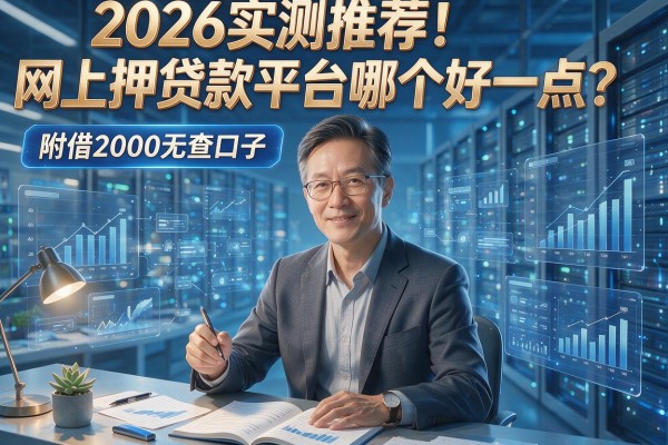 2026实测推荐!网上无押贷款平台哪个好一点?附借2000无查口子