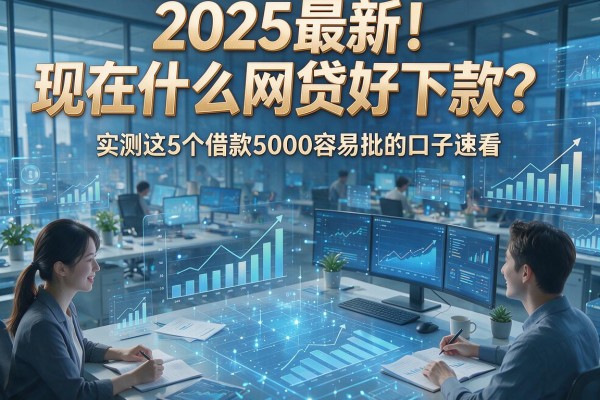 2025最新！现在什么网贷好下款？实测这5个借款5000容易批的口子速看