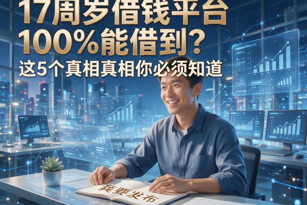 17周岁借钱平台100%能借到?这5个真相你必须知道!