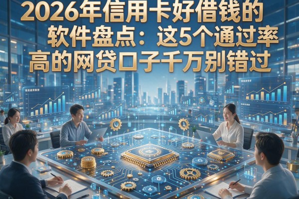 2026年信用卡好借钱的软件盘点:这5个通过率高的网贷口子千万别错过!
