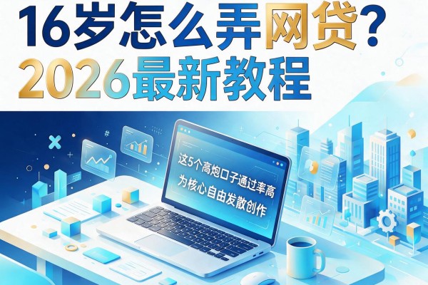 16岁怎么弄网贷？2026最新教程：这5个高炮口子通过率高