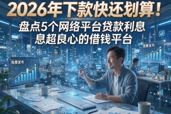 2026年下款快还划算！盘点5个网络平台贷款利息超良心的借钱平台