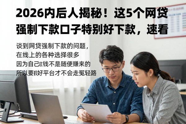 2026内行人揭秘！这5个网贷强制下款口子特别好下款，速看！
