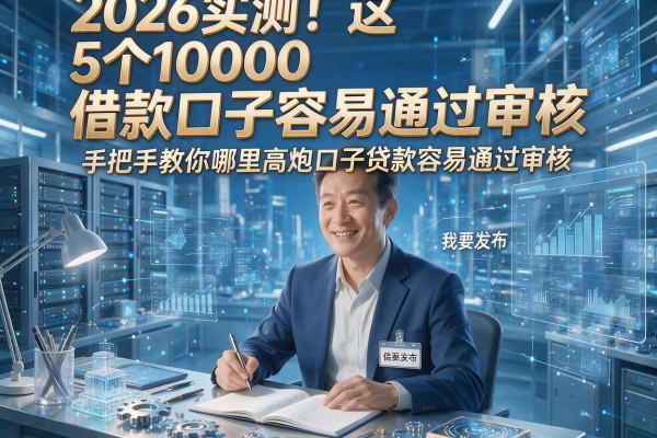 2026实测!这5个10000借款口子容易通过审核,手把手教你哪里高炮口子贷款容易通过审核