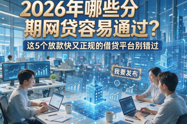 2026年哪些分期网贷容易通过?这5个放款快又正规的借贷平台别错过!