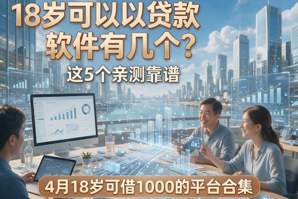18岁可以贷款软件有几个？这5个亲测靠谱，附4月18岁可借1000的平台合集