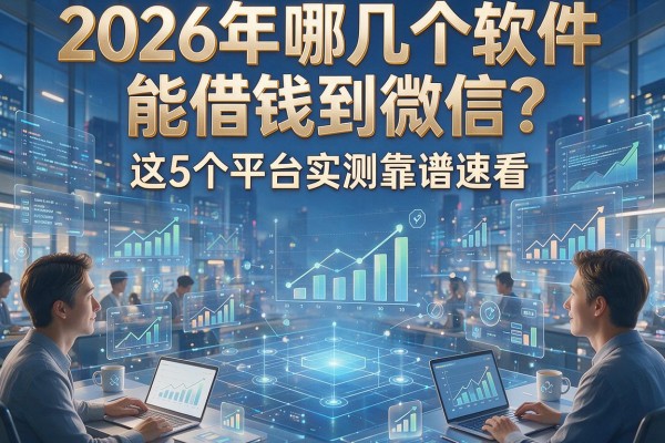 2026年哪几个软件能借钱到微信？这5个平台实测靠谱速看！
