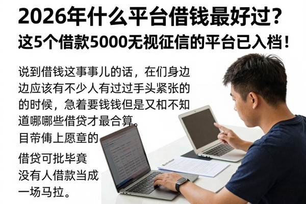 2026年什么平台借钱最好过?这5个借款5000无视征信的平台已入档!