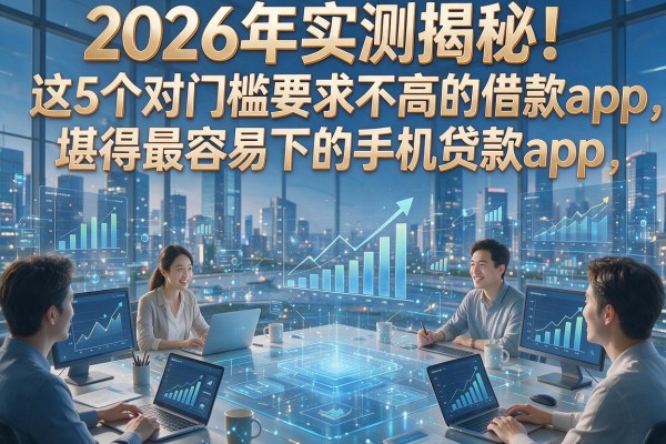 2026年实测揭秘!这5个对门槛要求不高的借款app,堪称最容易下的手机贷款app