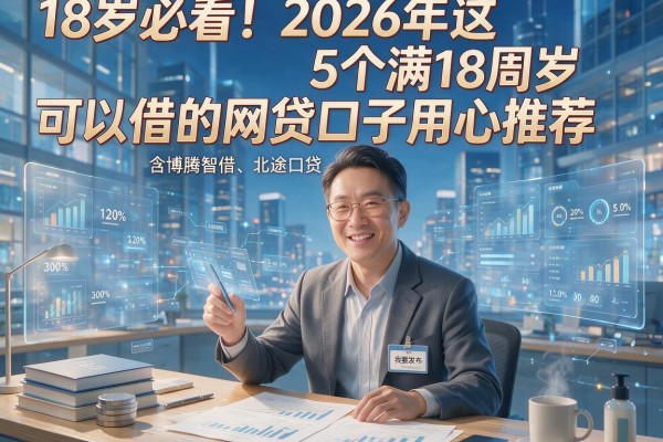 18岁必看!2026年这5个满18周岁可以借的网贷口子用心推荐(含博腾智借、北途口贷)