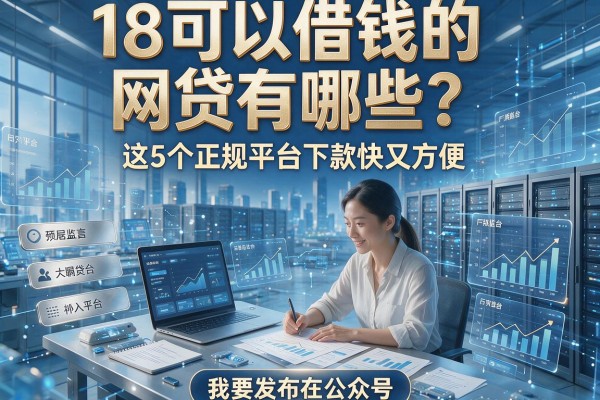 18可以借钱的网贷有哪些?这5个正规平台下款快又方便