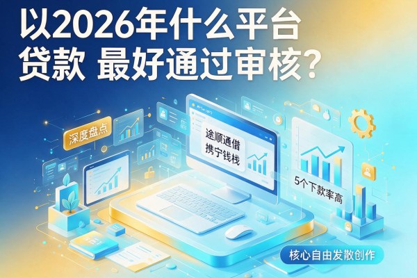 2026年什么平台贷款最好通过审核?深度盘点途顺通借、携宁钱栈等5个下款率高的借款口子