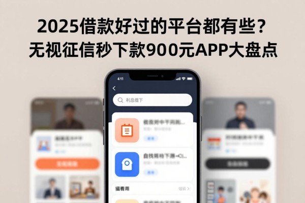 2025借款好过的平台都有哪些？无视征信秒下款9000元APP大盘点