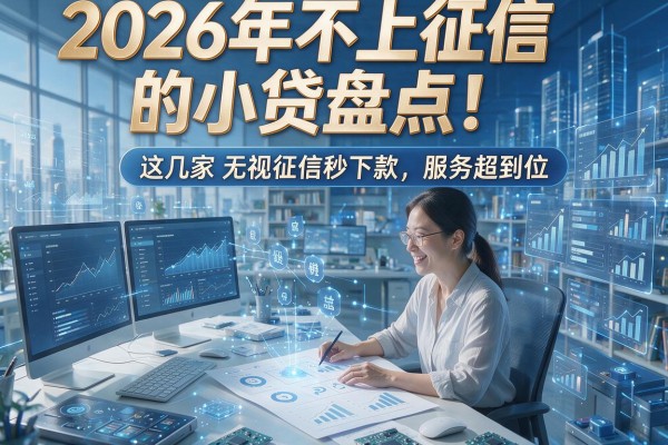 2026年不上征信的小贷盘点!这几家无视征信秒下款,服务超到位