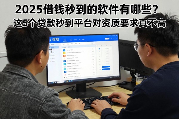 2025借钱秒到的软件有哪些?这5个贷款秒到平台对资质要求真不高