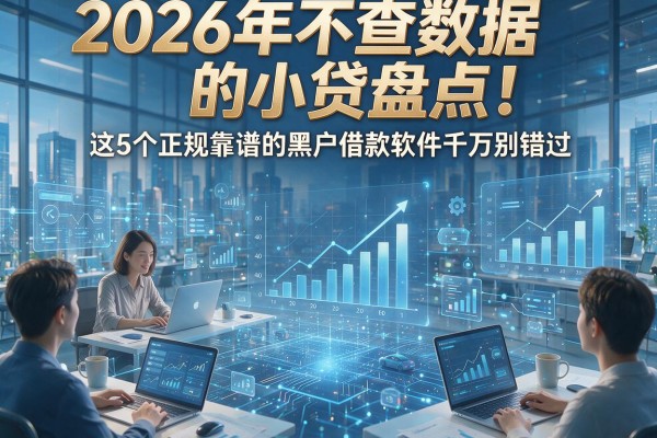 2026年不查数据的小贷盘点!这5个正规靠谱的黑户借款软件千万别错过