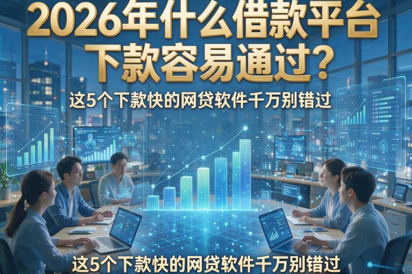 2026年什么借款平台下款容易通过？这5个下款快的网贷软件千万别错过！