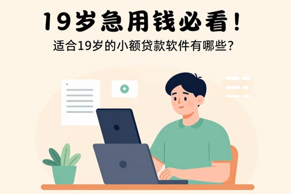 19岁急用钱必看！适合19岁的小额贷款软件有哪些？这5个500元借款口子通过率高