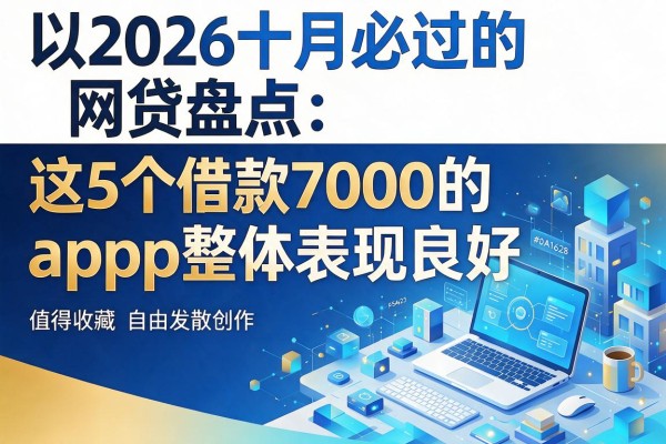 2026十月必过的网贷盘点：这5个借款7000的App整体表现良好，值得收藏