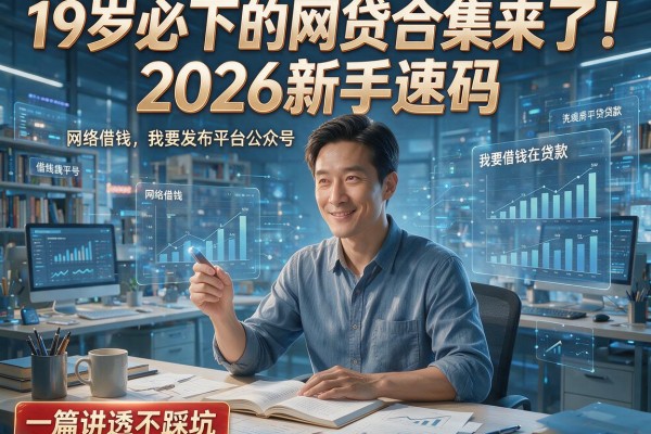 19岁必下的网贷合集来了!2026新手速码,一篇讲透不踩坑