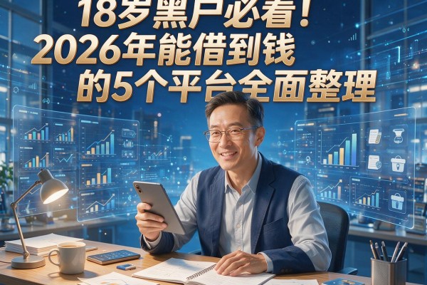18岁黑户必看！2026年能借到钱的5个平台全面整理