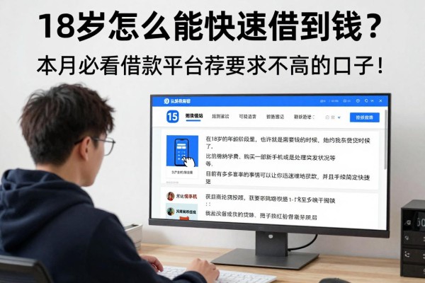 18岁怎么能快速借到钱？本月必看借款平台推荐，附5个借5000要求不高的口子！