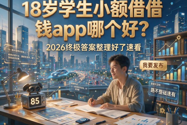 18岁学生小额借钱app哪个好？2026终极答案整理好了速看！