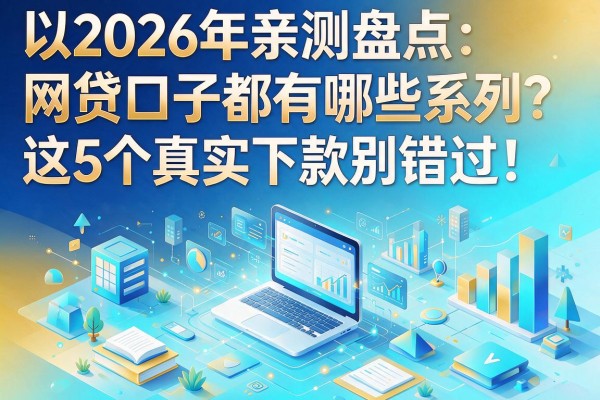 2026年亲测盘点：网贷口子都有哪些系列？这5个真实下款别错过！