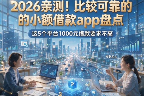 2026亲测！比较可靠的小额借款app盘点，这5个平台1000元借款要求不高
