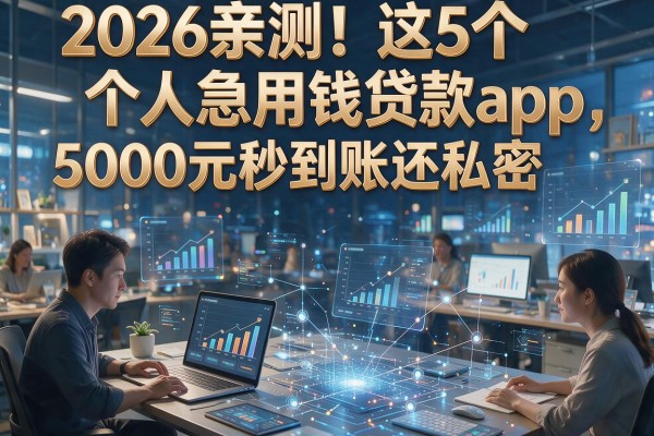 2026亲测！这5个个人急用钱贷款app，5000元秒到账还私密