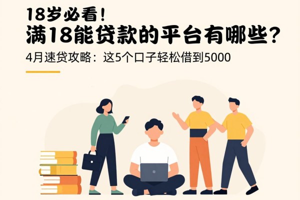 18岁必看!满18能贷款的平台有哪些?4月速贷攻略:这5个口子轻松借到5000