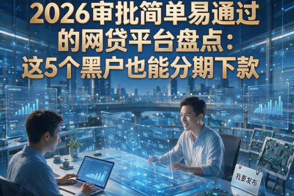 2026审批简单易通过的网贷平台盘点：这5个黑户也能分期下款