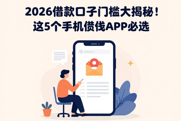 2026借款口子门槛大揭秘!这5个手机借钱APP必选,好下款到账快