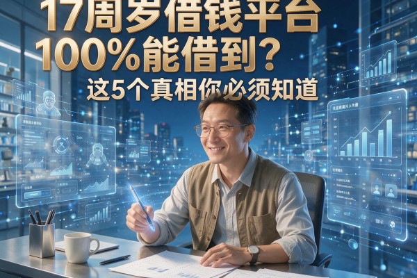 17周岁借钱平台100%能借到?这5个真相你必须知道!