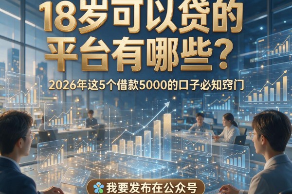 18岁可以贷的平台有哪些？2026年这5个借款5000的口子必知窍门