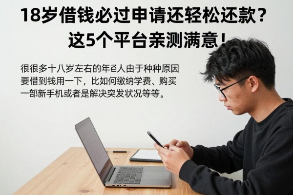 18岁借钱必过申请还能轻松还款?这5个平台亲测满意!