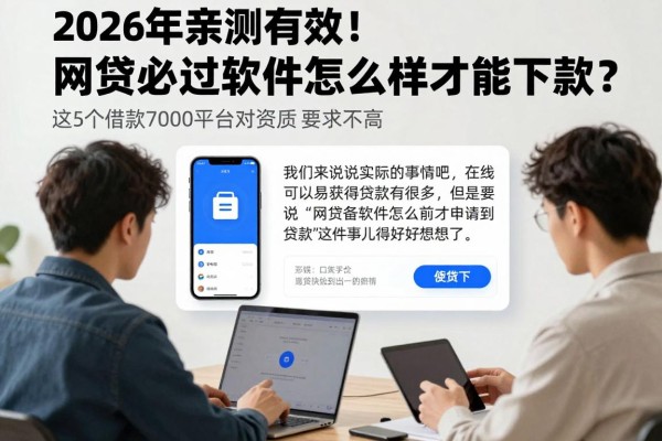 2026年亲测有效!网贷必过软件怎么样才能下款?这5个借款7000平台对资质要求不高,赶紧转发收藏