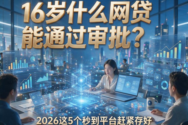 16岁什么网贷能通过审批?2026这5个秒到平台赶紧存好